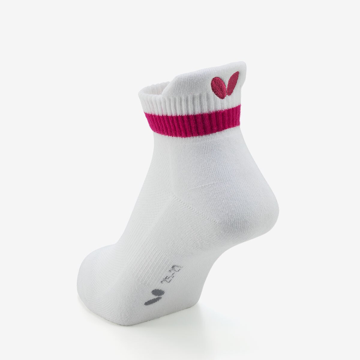 Butterfly Table Tennis ES Socks II - White - Heel